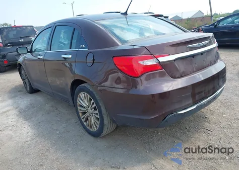 2012 Chrysler 200 Limited from USA, damaged, VIN 1C3CCBCB1CN277748